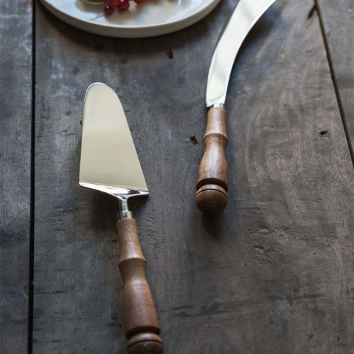 Woody Pasta Servis Seti 2 Parça