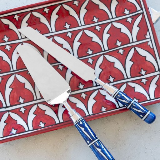 Corallo Servis Tepsisi Kırmızı