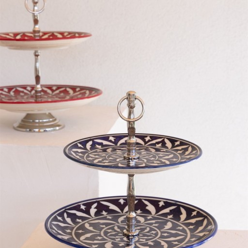 Corallo 2 Katlı Kek Pasta Servisi