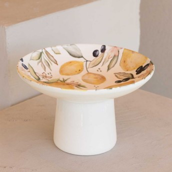 Limoncello Ayaklı Servis Tabağı 20 cm 