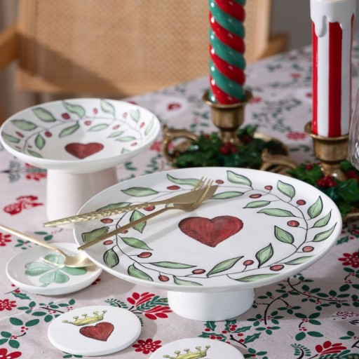 Luv Ayaklı Servis Tabağı 