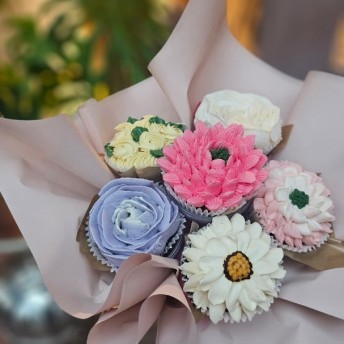 Cupcake Buketi 6'lı