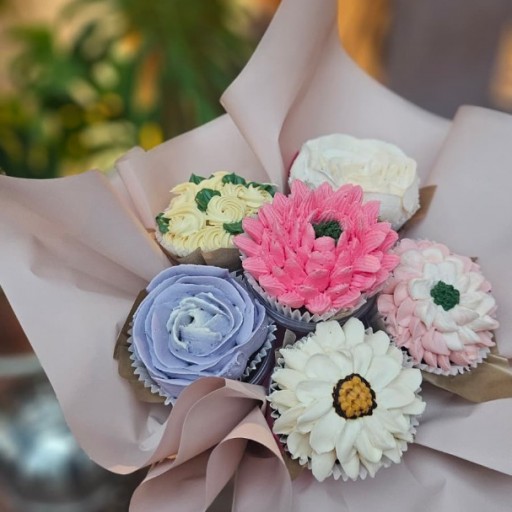 Cupcake Buketi 6'lı