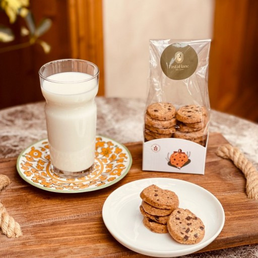 Kahveli - Çikolatalı Cookie