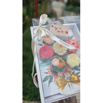 Cupcake Kutusu 7li Buket 