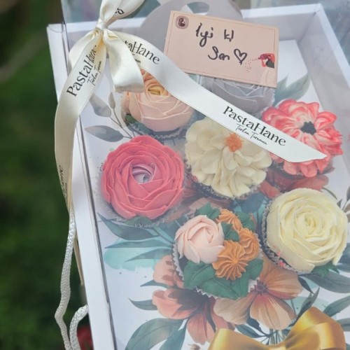 Cupcake Kutusu 7li Buket 