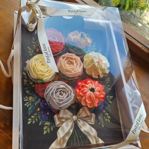 Cupcake Kutusu 7li Buket 